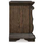 Maylee King Upholstered Bed, Dresser, Mirror, Chest and 2 Nightstands - Image 17
