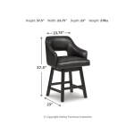 Tallenger Counter Height Bar Stool (Set of 2) - Image 5