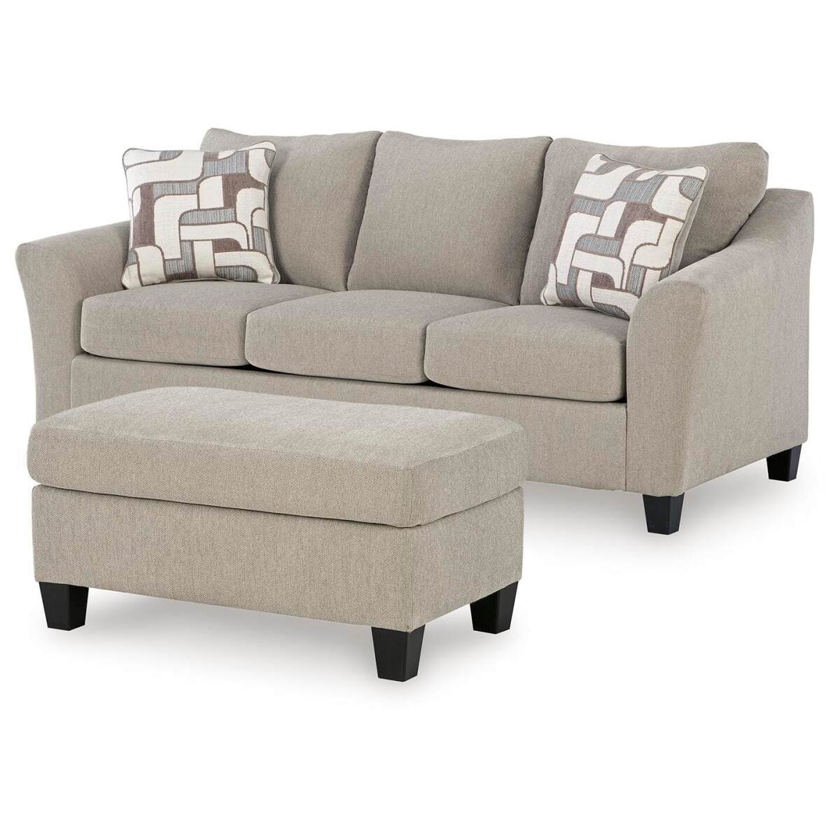3a7b9d3512799f123e791699796bc149 Willarae Queen Sofa Sleeper and Ottoman - Image 1