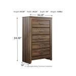 Juararo King Poster Bed, Dresser, Mirror, Chest and 2 Nightstands - Image 15