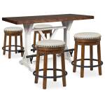 Valebeck Counter Height Table and 4 Stools - Image 2