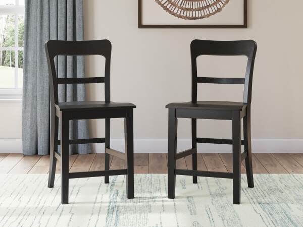 Greddinton Counter Height Dining Table and 6 Barstools - Image 13