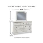 Robbinsdale Queen Storage Bed, Dresser, Mirror and Nightstand - Image 11