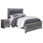 Lodanna Queen Panel Bed and Nightstand