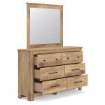 Makidern Twin Panel Bed, Dresser and Mirror - Image 5