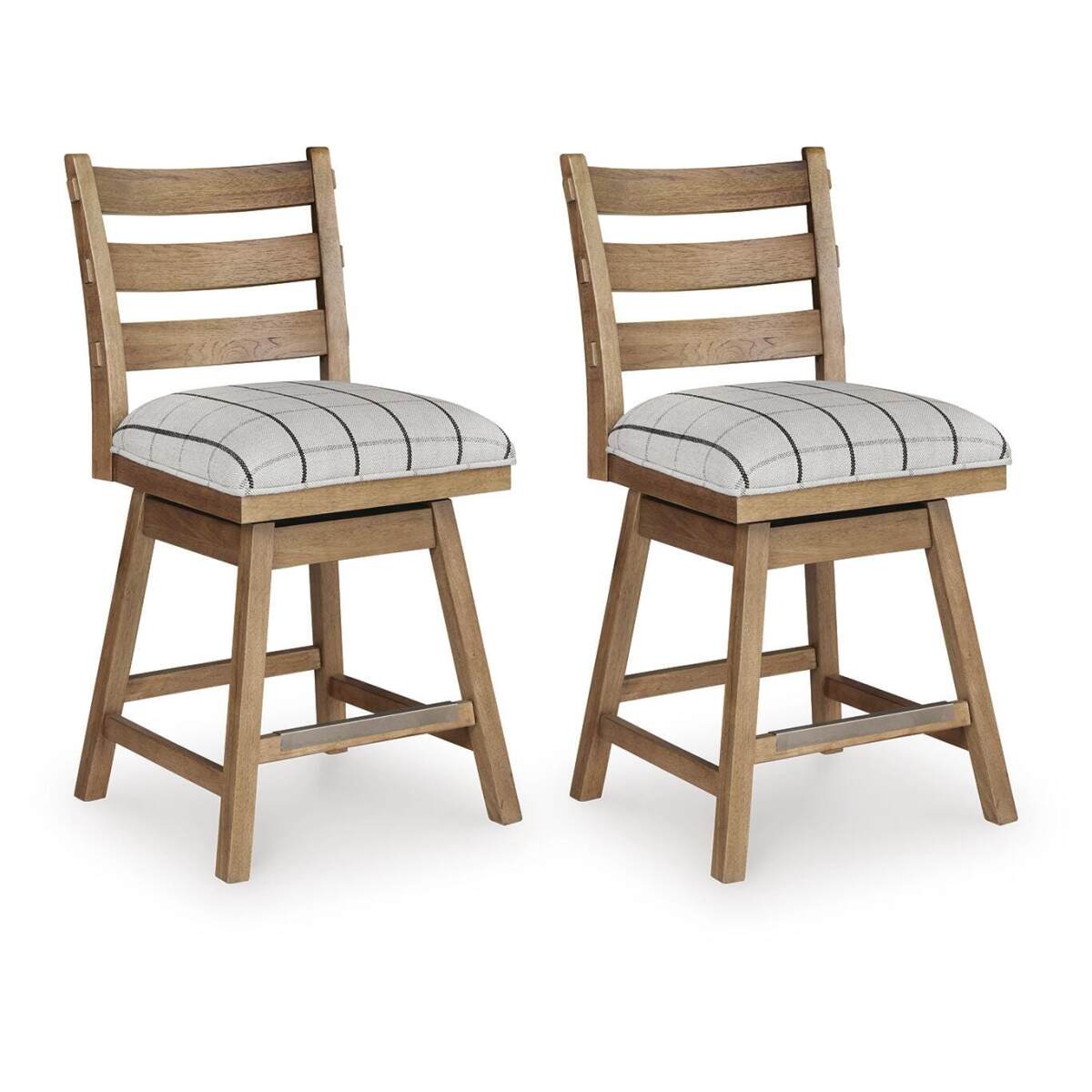 3bc0c0b0612d3c94397bcc01d2f1025d Ridgester Counter Height Barstool (Set of 2) - Image 1
