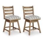 Ridgester Counter Height Barstool (Set of 2)