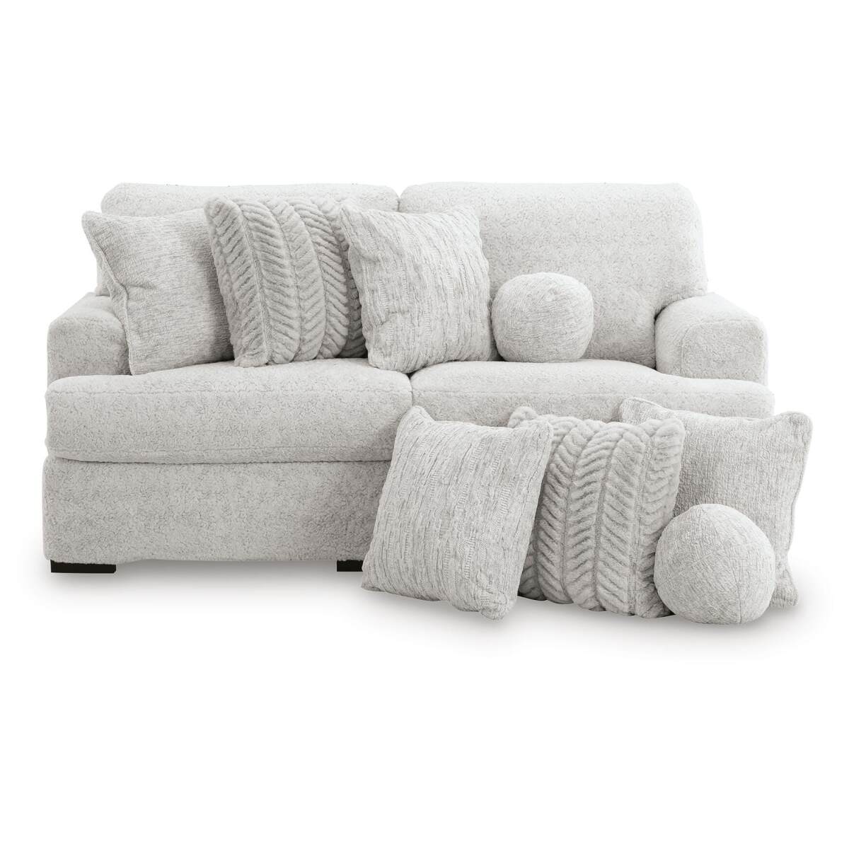 3bf200b86b6976b8a54cbd455126c113 Cuddle Plush 2-Piece Sectional - Image 1