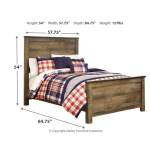 Trinell Full Panel Bed, Dresser, Mirror and Nightstand - Image 10