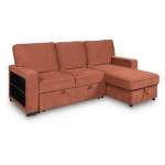 Gapper 2-Piece Sectional with Pop Up Sleeper and Chaise
