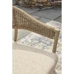 Orchard Beach Outdoor Arm Chair with Cushion (Set of 4) - Image 6
