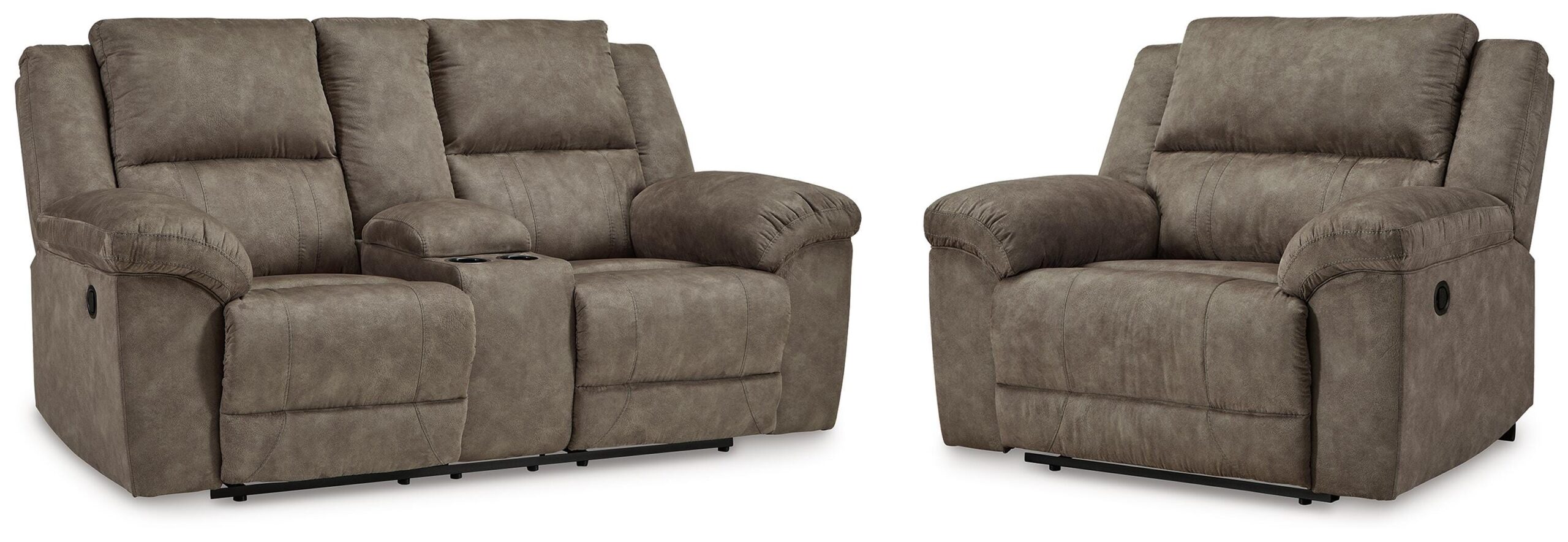 3c60ed106bcdba79b76ae8f2338f5075 Laresview Reclining Loveseat and Oversized Recliner - Image 1