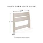 Socalle Twin Panel Headboard - Image 4