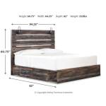 Drystan King Panel Bed with Storage, Dresser, Mirror and Nightstand - Image 9