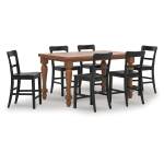 Greddinton Counter Height Dining Table and 6 Barstools - Image 2