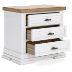 Ashbryn King Panel Bed, Dresser, Mirror and 2 Nightstands - Image 18