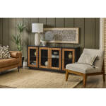 Chelsea 68" Console W/ 4 Doors MSS1240NWT-BLK - Image 2