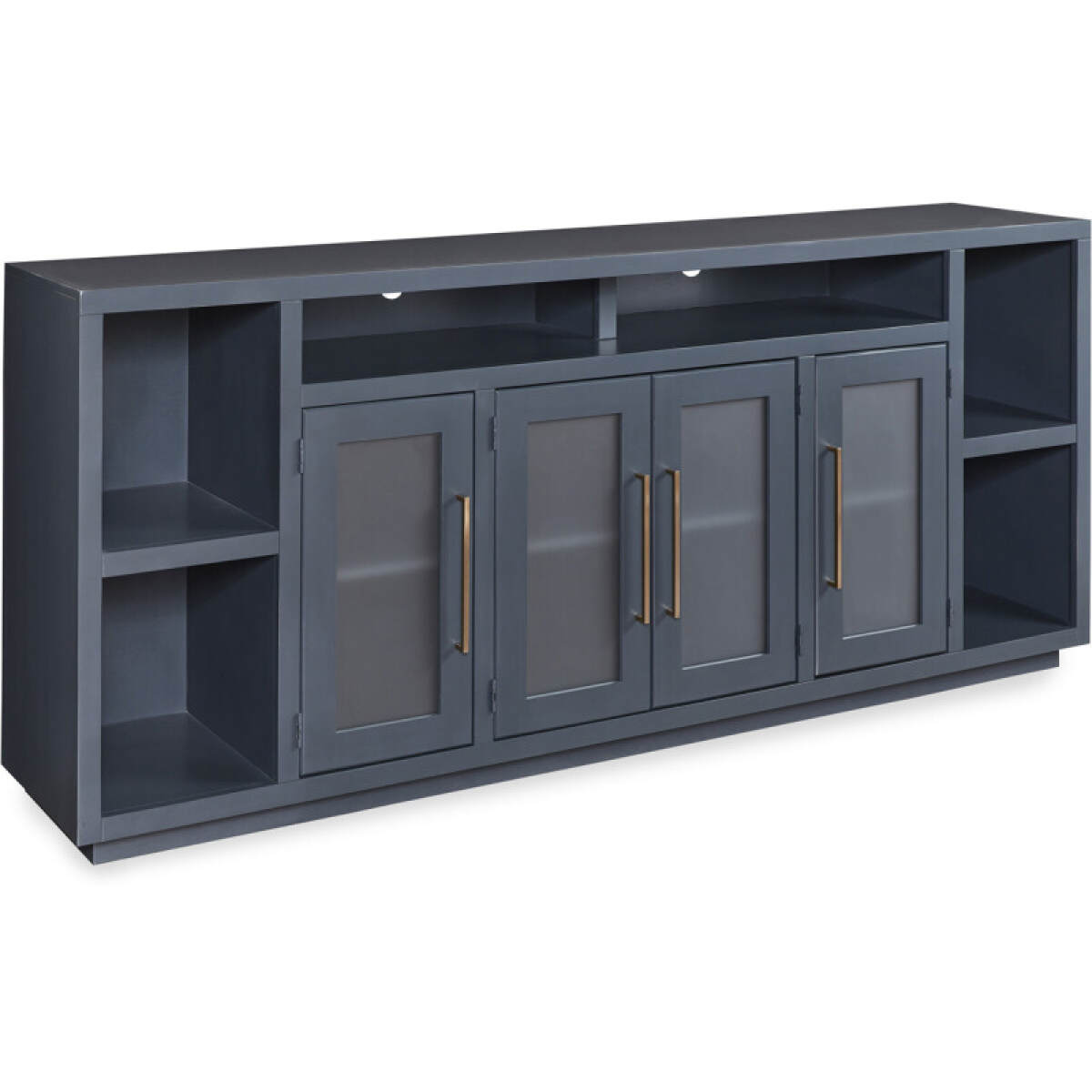 3d95590f6e3cccbc71ea5661d3fff883 Perry 84" Console W/ 4 Doors MAA1260-MBL - Image 1