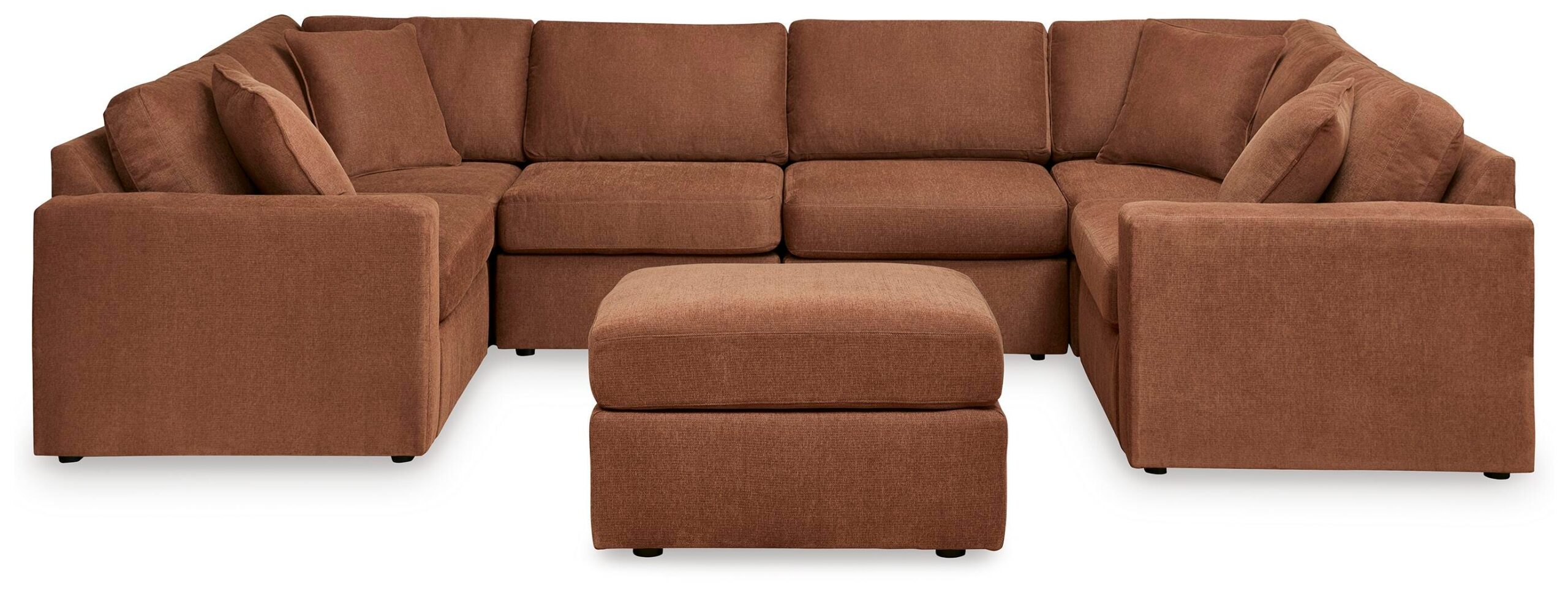 3db871acff6462a2b5d2da36bd0dce9d Modmax 6-Piece Sectional and Ottoman - Image 1