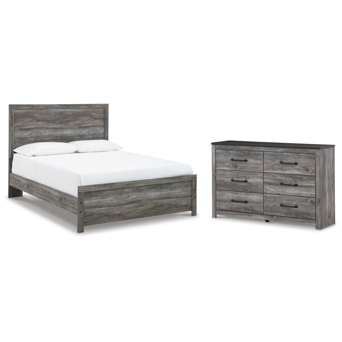3e103fa7a49b1bf87951c976df51cc7a Bronyan Queen Panel Bed and Dresser - Image 1