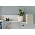 Socalle Wall Mounted Coat Rack with Shelf - Image 6