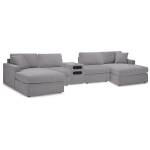 Modmax 5 Piece Sectional with Audio Console