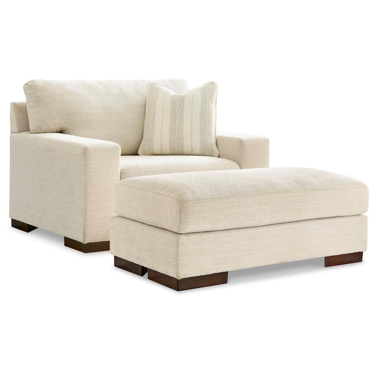 3ebc27bad9842263a694671226a19c78 Maggie Oversized Chair and Ottoman - Image 1