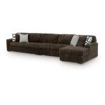 Midnight-Madness 3-Piece Sectional with Chaise