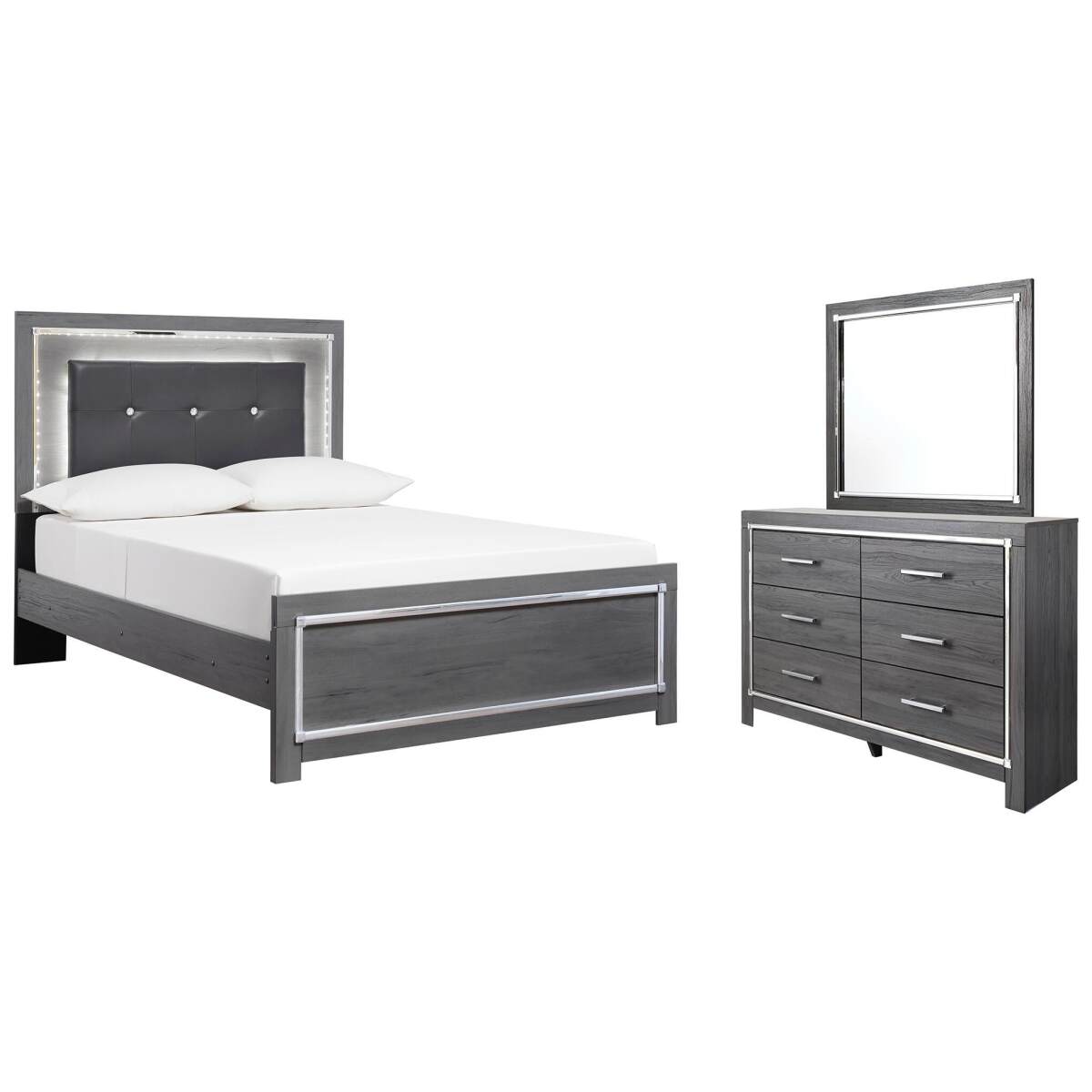 3f1121304009e69d56c1503f205870f5 Lodanna Full Panel Bed, Dresser and Mirror - Image 1
