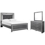 Lodanna Full Panel Bed, Dresser and Mirror