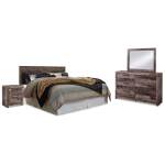 Derekson King Panel Headboard, Dresser, Mirror and Nightstand - Image 3