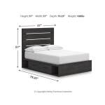 Hollivern Full Panel Storage Bed - Image 5