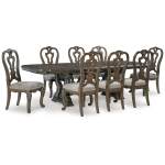 Maylee Dining Table and 8 Chairs - Image 2