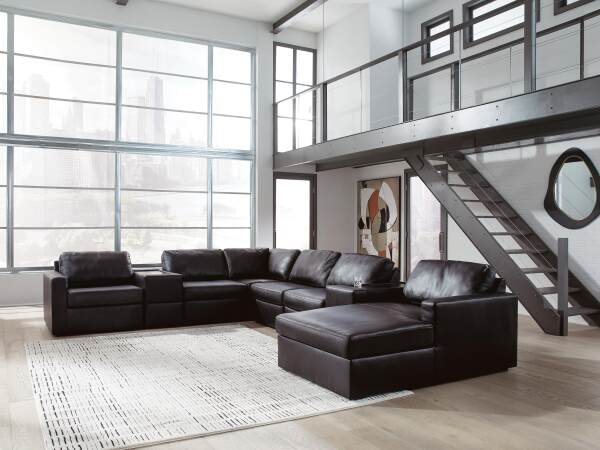 Modmax II 8-Piece Sectional with Chaise and Storage Consoles - Image 3