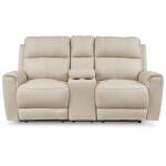 Dahlmoore Power Reclining Loveseat with Console - Image 5