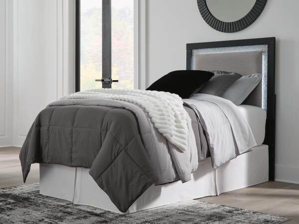 Maeling Twin Upholstered Panel Headboard - Image 3