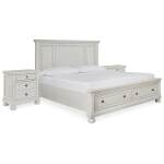Robbinsdale King Storage Bed and 2 Nightstands - Image 2