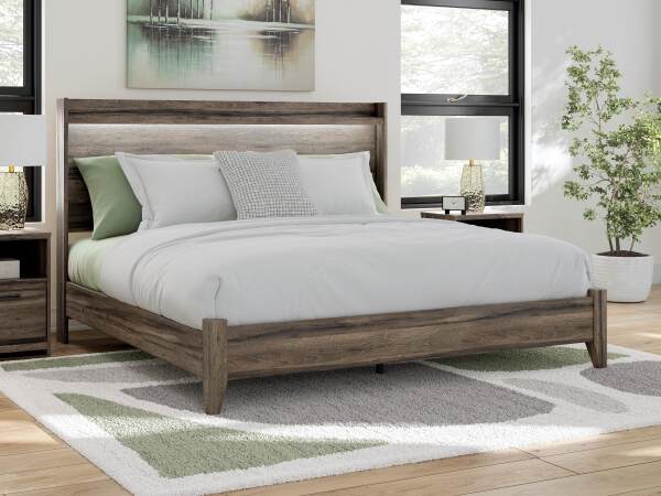 Elbrim King Panel Bed, Dresser, Mirror and 2 Nightstands - Image 24
