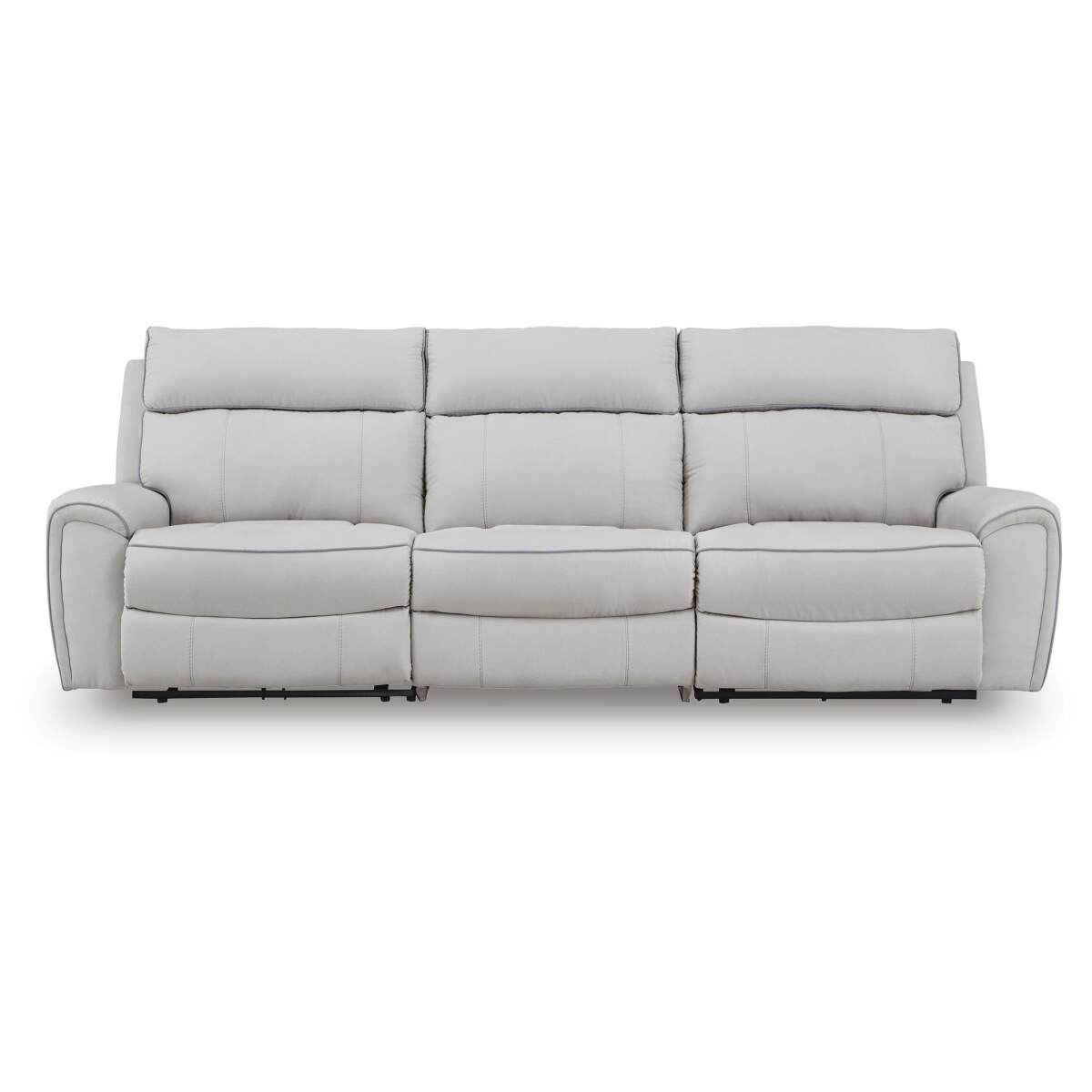 4172012673890be3f635da415719316f Social Pointe 3-Piece Power Reclining Sectional - Image 1