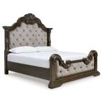 Maylee King Upholstered Bed, Dresser, Mirror, Chest and 2 Nightstands - Image 11