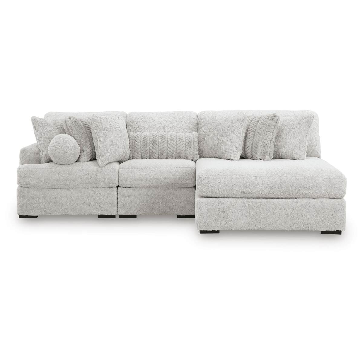 41e28e20ebddd361db37bbc16c8497dc Cuddle Plush 3-Piece Sectional with Chaise - Image 1