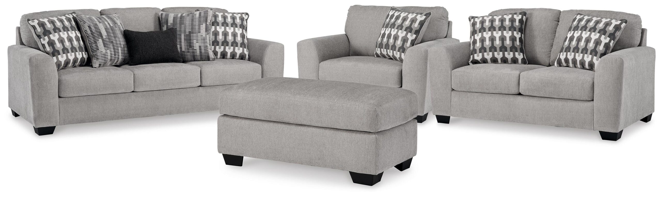 42678c9a9f8cdd07cb3b1e8319dc11ad Avenal Park Sofa, Loveseat, Oversized Chair and Ottoman - Image 1