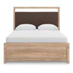 Kinlanni Queen Upholstered Panel Bed, Dresser and Mirror - Image 10