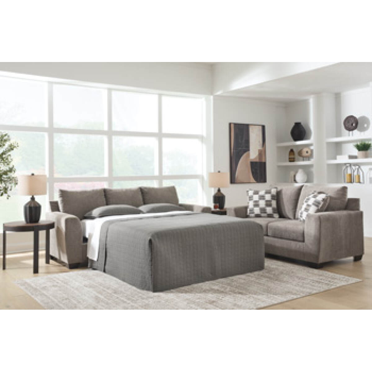 433e980c29b2ea10f55277ca68e2b366 Loreo Queen Sofa Sleeper - Image 1
