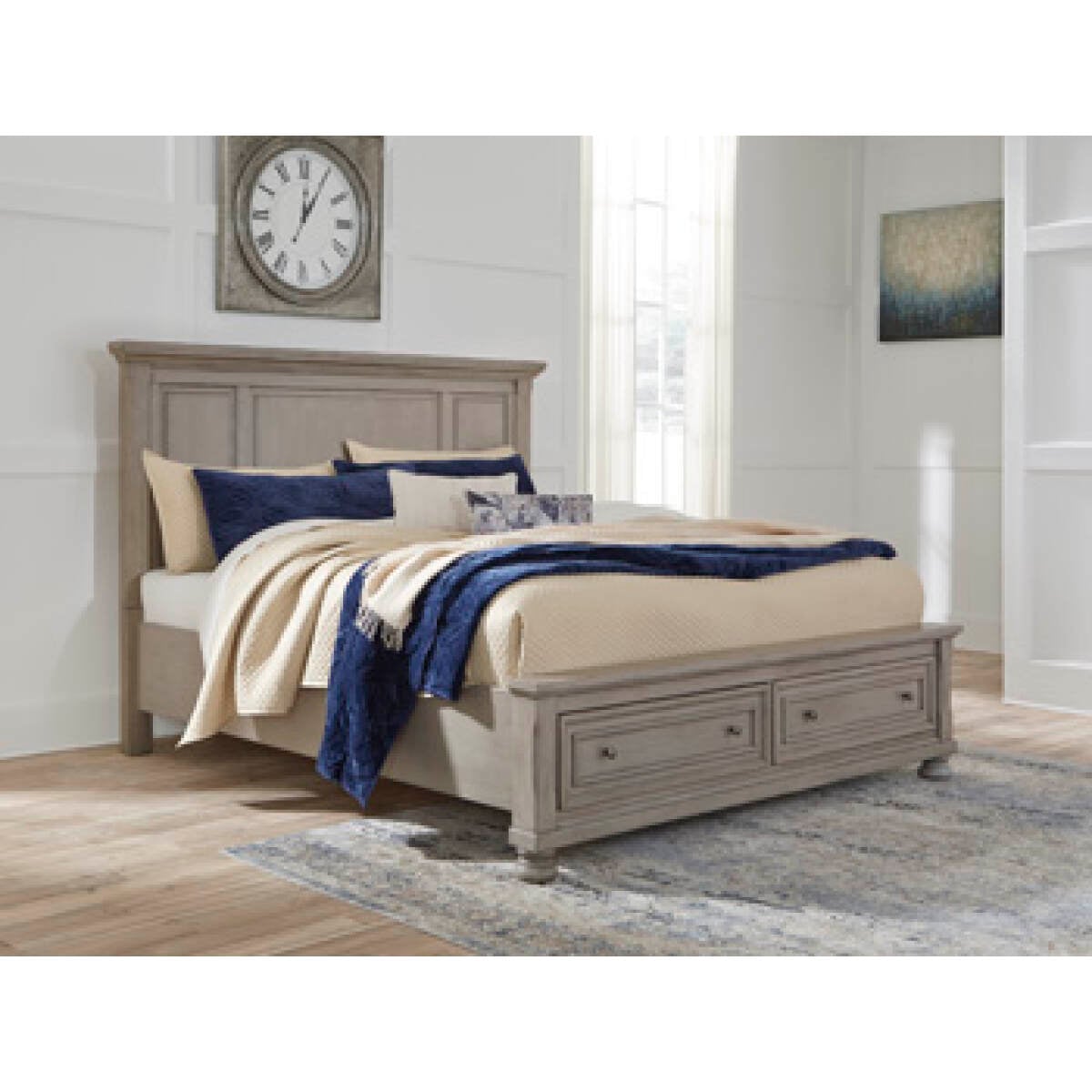 43e2c7e17a3853d4e5ace6c5d3576c1e Lettner California King Sleigh Bed - Image 1