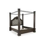 Maylee Queen Upholstered Poster Headboard Panel