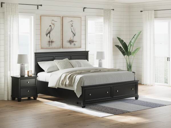 Lanolee California King Panel Storage Bed - Image 3