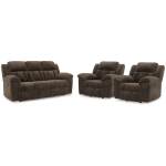 Frohn Reclining Sofa and 2 Recliners - Image 2