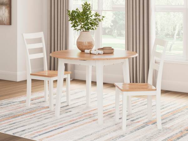 Gesthaven Dining Table and 2 Chairs - Image 2