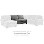 Birkdale Court Armless Loveseat - Image 3